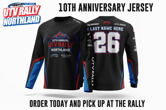 2026 UTV Rally Northland 10th Anniversary Jersey
